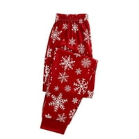 Smanjiti božićnu pahanu pahuljicu Slatka Xmas Elk tiskani blok u boji dugih rukava Pulover dugih rukava