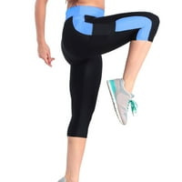 Ayolanni joga hlače Žene Ženski visoko struk Tržni temminijski kontrolira Yoga Workout Capris Gambers