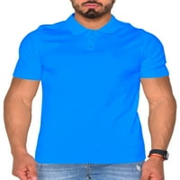 Capreze muška majica kratki rukav T majica rever vrat Ljetni vrhovi prozračna majica bluza bluza svijetlo