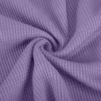 WHLBF Ženski čišćenje vrhova plus veličina casual plus Sizelace Polulevev-izrez patentni zatvarač iz šuplje majice