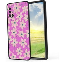 Pink-Boho-Retro-Cvjetna estetika-s futrola za telefon, deginirana za Samsung Galaxy A 4G Case Muškarci
