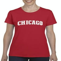 - Ženska majica kratki rukav, do žena Veličina 3XL - Chicago