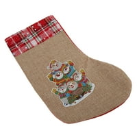 Božićne čarape, kompletni alati Božićne čarape Risestone slikanje za poklon za DIY CRAFT za božićni