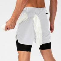 Muški u teretani Trčanice Atletska vježba za muškarce Brze suhe kratke hlače sa džepovima sa patentnim