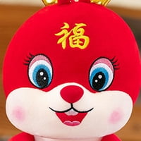 Putforme Rabbit Doll Tradicionalni ukrasni povoljni jubilantni festival Prop kineski Zodijak zec za