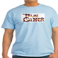 Cafepress - True Gamer pepeo siva majica - Lagana majica - CP