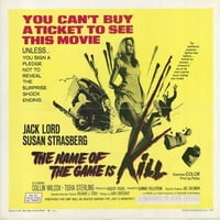 Naziv igre je ubijanje - filmski poster