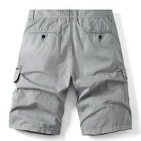 Muški ljetni teretni kratke hlače opušteno lagano multi džepne kratke hlače na otvorenom na otvorenom