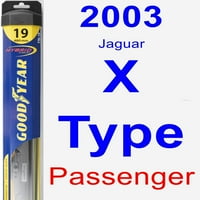 Jaguar X-tip brisača set set set set - Hybrid