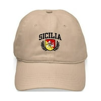 Cafepress - Sicilia kapa - tiskani podesivi bejzbol šešir