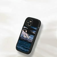 Planine i morska imitacija kože modna zaštitna futrola za iPhone 11