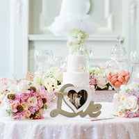 SPEMM Domaći dekor Slika Dekoracija tablice Table Na Kući Dekoracija Vjenčana haljina Slika Frame drvene