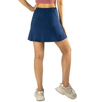 Teniske suknje za žene Golf Athletic Activewear Skorts Ljetni trening trčanja s džepovima