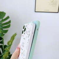 Magnetska futrola za iPhone Pro kompatibilna sa magsafe gumenim silikonskim cvijećem reljefnog cvjetnog