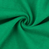 Ženski dan St. Patrickov majica Zelena majica Tunic Shamrock Auto ispis Bluza Gnomes Pulover Tes Valentines