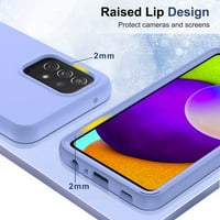 Leyi za Samsung Case, Galaxy A 5G futrola sa [kaljenim staklenim zaštitnim zaštitom i zaštitnim zaštitom