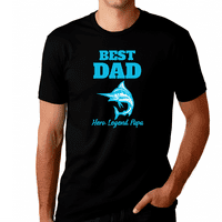 Papa košulja Dan majica Cool Ribolovna majica Ribolov dad košulja pokloni za tatu iz kćeri