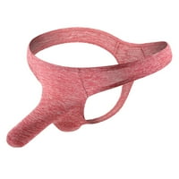 Lopecy-Sta muške omladine svilena svila tanki stil odvajanje prozračnih srednjih struka Prozirne gaćice