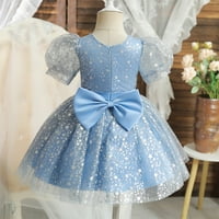 Formalne haljine za tinejdžere Dečji dečji dečji devojčice ruffle čipka za vremenski zabava venčana