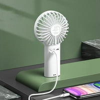 Prosilni ručni ventilator Snažni vjetar USB punjivi navijač mah ručni ventilator ventilator za hlađenje