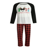 Gupgi Božićni kostimi Porodični pidžami Podudaranje postavljanja za spavanje odraslih
