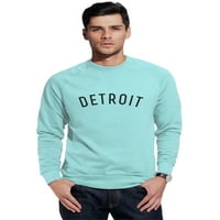 Daxton Detroit dukserirt atletski fit pulover Crewneck Francuska Terry tkanina