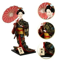 Japanska orijentalna lutka Dekorativna dekoracija u Geisha lutka figurica Desktop Dekoracija
