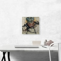 Sažetak Dimenzije Canvas Art Print od Umberto Boccioni - Veličina: 12 12