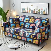 Višeje boja High Stretch Sofa Cover Couch Lounge Zaštitni za zaštitnike SLIPCOVERS SEATER kauč na razvlačenje