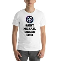 Tri ikona Saint Michael Soccer mama kratkih rukava pamučna majica po nedefiniranim poklonima