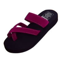 Ženske cipele Ženske Ljetne flopske flip papuče Ravne sandale Plaže Otvori cipele za nožne prste