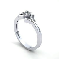 3 4carat Round Cut Diamond Dame Bridal Solitaire Angažman prsten Čvrsta 14k ruža, bijela ili žuta zlato