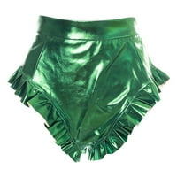 Kratke hlače za žene Ženske ležerne ljetne hlače u ušima, zelena m