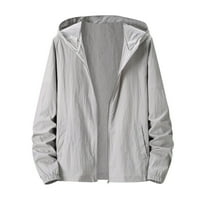 Pimfylm Muška jakna Muške zimske kapute Topla udobna siva 4xl