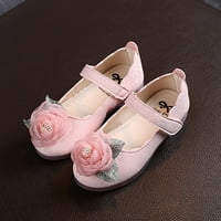 TODDLER Cipele Princess Girls Toddler Sandale cipele Kožna čipka Cvjetna djeca Baby Baby Cipele Boys