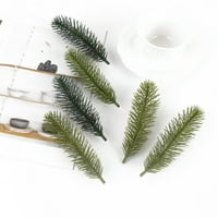 Farfi set Realistic Artistial Listove Wide aplikacija Plastika Vivid nježna lažna borova igla za dom