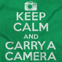 Držite mirna nosite fotoaparat fotografa duksera za muškarce ili žene Brisco marke 3x