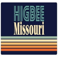 Higbee Missouri vinil naljepnica za naljepnicu Retro dizajn