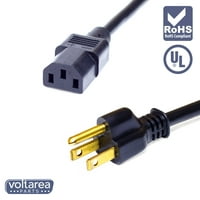Napajanje AC kabela 6,6ft za Sony VPL-GTZ380