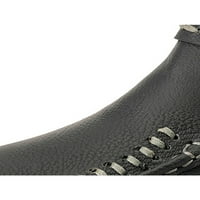 Tenmi Muške kožne cipele patentni patentni patentni cipela za ručnu šivanju cipela za gležnjeve čizme