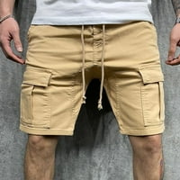 Lopecy-Sta muške casual sportske hlače Fit Trkenje Joggers Pocket Duks kratke hlače Muške kratke hlače