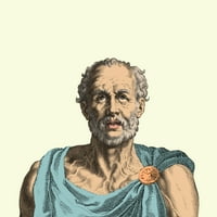 Seneca mlađi, drevni rimski filozofski poster ispis naučnog izvora