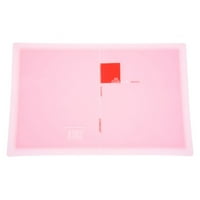 Plastični nosač datoteke papirnih džepova, ružičasti