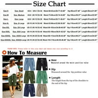 SIMPLMASYGENI Ženski kratke hlače Plus veličina Dužina koljena Ženski ljetni ispis Pet bodova Velike