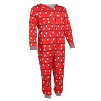 Cathery Božićna porodica Usklađivanje žitarica pidžamas set ženske djece spavaćića za spavanje PJS