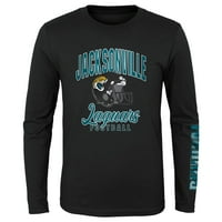 Predškolska teal Black Jacksonville Jaguars Game Day Majica Combo Set