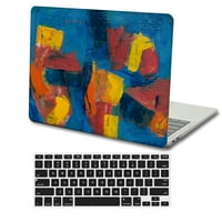 Kaishek Hard Case Shell Cover za stari Macbook Pro S + Crni poklopac tastature A1425 A1502, bez USB-C