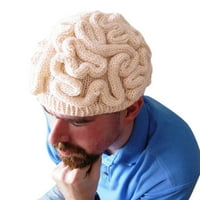 Miyuaadkai Caps Crochet Cerebrum odrasli lično ličnosti mozak kapa pletena dječja kapa za bejzbol kape