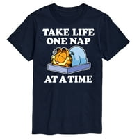 Garfield - Uzimajte život jednu NAP - Muška grafička majica kratkih rukava