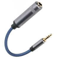 Muški do ženski audio adapter, muški do ženskog audio kabla čvrsto za laptop za mikrofon za zvučnik